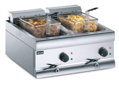 Lincat DF66 Electric Counter Top Twin Tank Fryer- 2 x 3kW