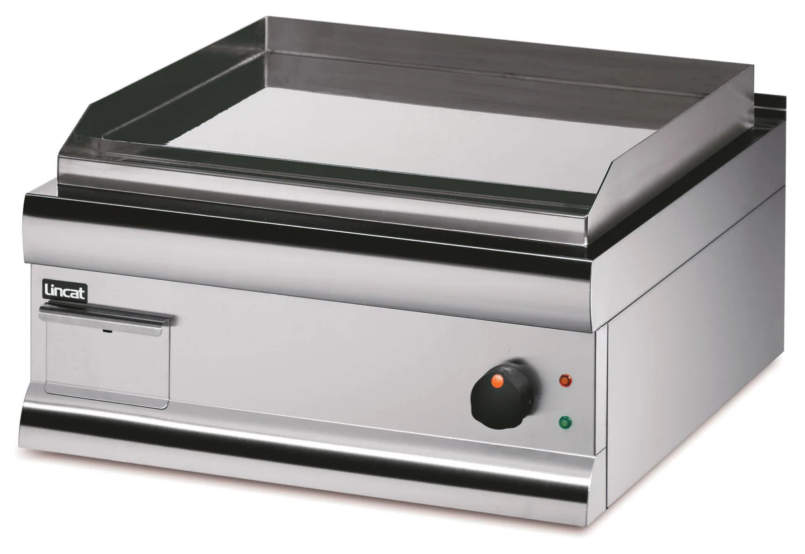 Lincat GS6/T - Silverlink Electric Counter-top Griddle – Steel Plate – Twin Zone – W 600 mm – 4.0 kW - Image 2