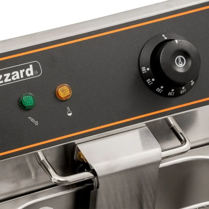Blizzard BF8 Electric Fryer with Tap - Image 5