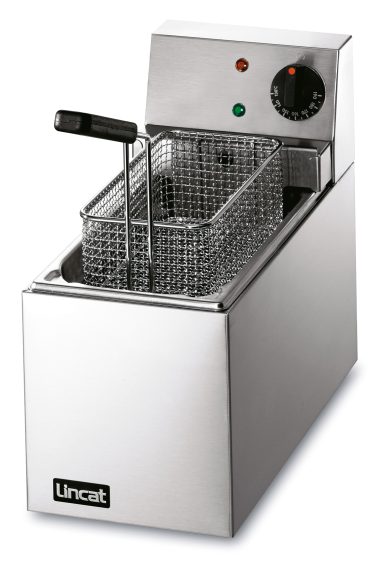Lincat LSF – Lynx Electric Counter-top Slimline Standby Fryer – Single Tank – 1 Basket – W 184 mm – 2.5 kW