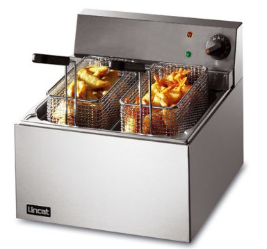 Lincat LFF – Lynx Electric Counter-top Fish Fryer – Single Tank – 2 Baskets – W 360 mm – 3.0 kW