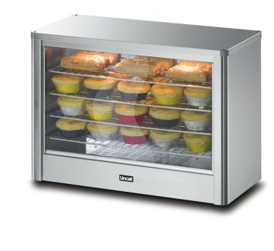 Lincat LPW/LR – Seal Counter-top Pie Cabinet with Illumination and Humidity Feature – Heated – W 710 mm – 0.8 kW