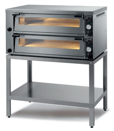 Lincat PO630-2 – Specialist Electric Counter-top Pizza Oven – Twin-Deck – W 1286 mm – 14.4 kW
