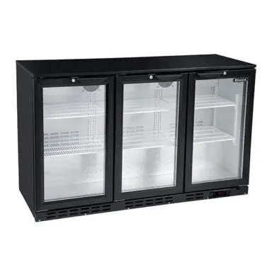 Blizzard LOWBAR3 Triple Door Under Counter Bottle Cabinet