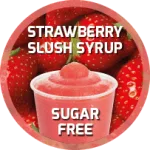 Slush Syrup - SUGAR FREE Strawberry
