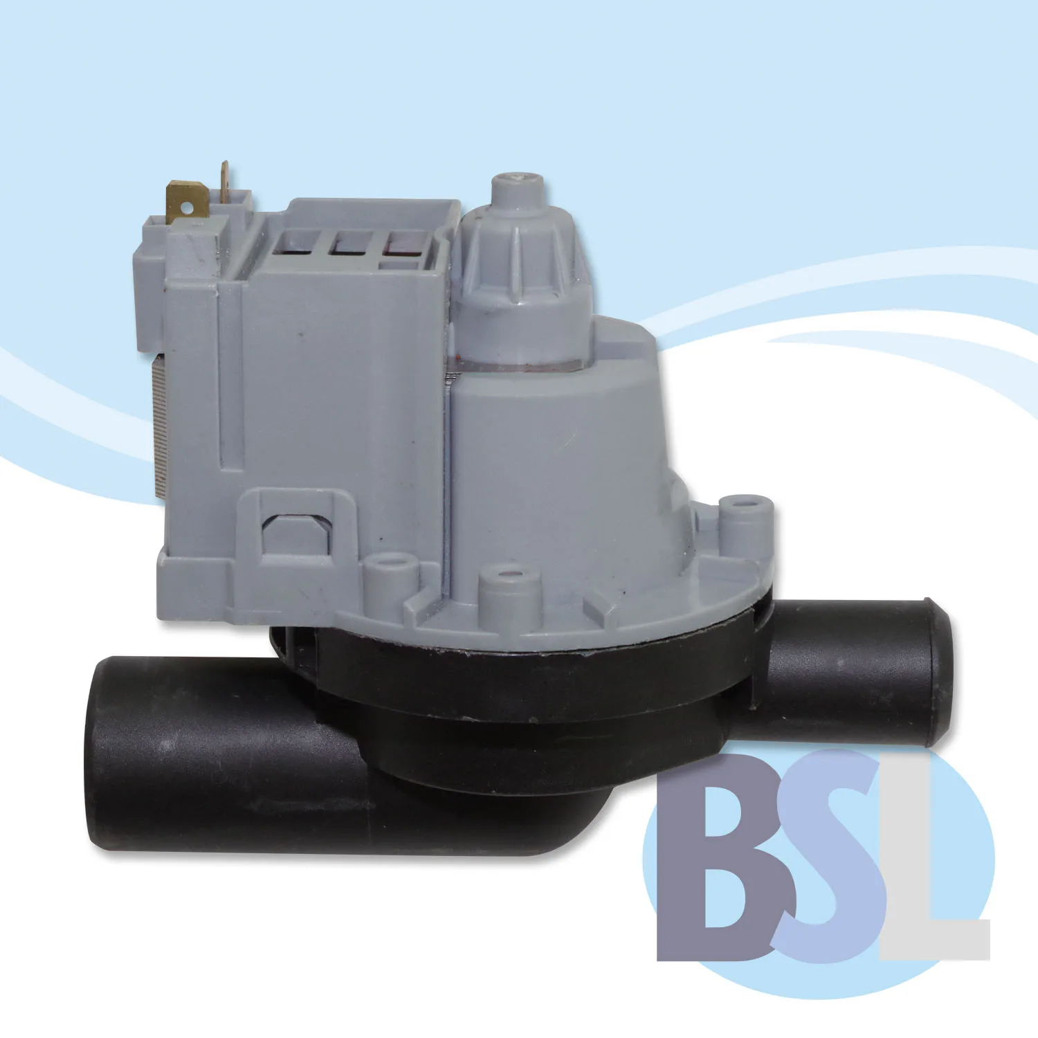 Drain pump – Head 90° to flow