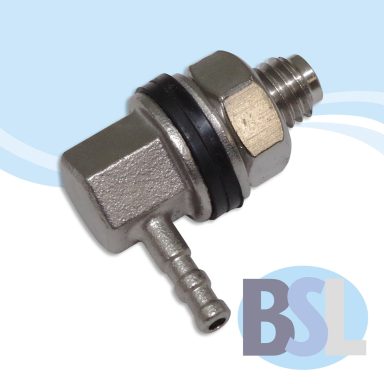 Detergent inlet fitting