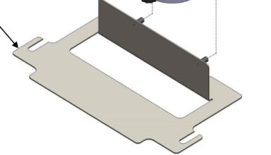 Chemical Pump Bracket