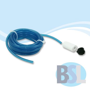 Rinse aid inlet tube