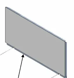 Front Lower Panel 400mm