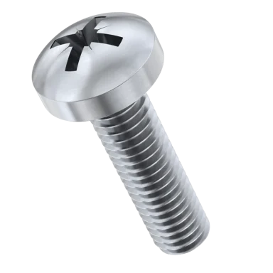 M4 x 6 Pozi head screws