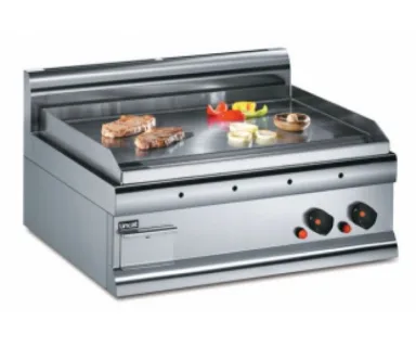 Lincat GS7/N – Silverlink Natural Gas Counter-top Griddle – Steel Plate – W 750 mm – 7.5 kW