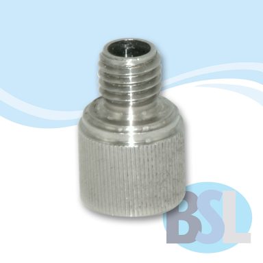 Rinse arm extension screw