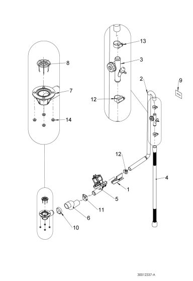 Drain pump assembly