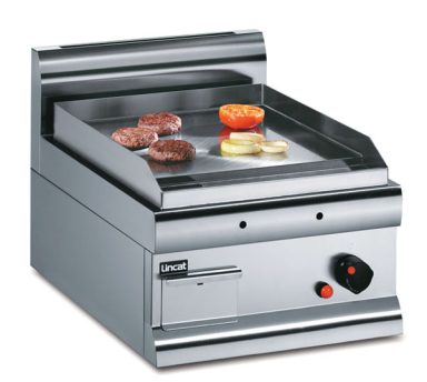 Lincat GS4/N – Silverlink Natural Gas Counter-top Griddle – Steel Plate – W 450 mm – 5.4 kW