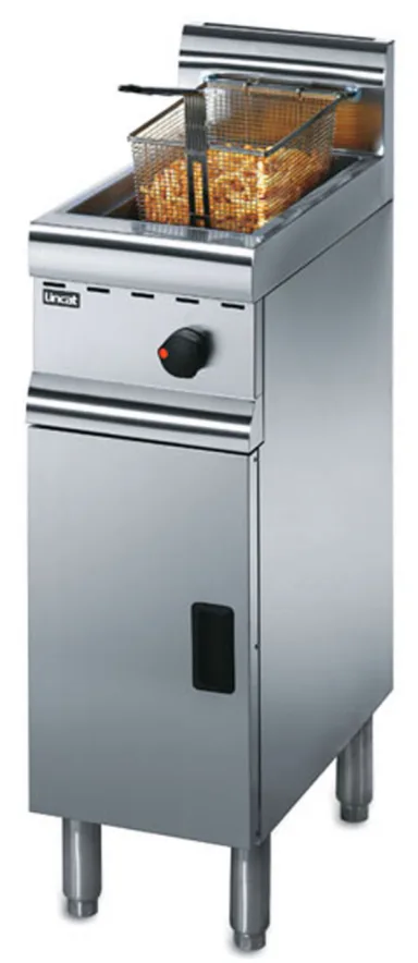 Lincat J5/N – Silverlink Natural Gas Free-standing Single Tank Fryer – 1 Basket – W 300 mm – 12.0 kW