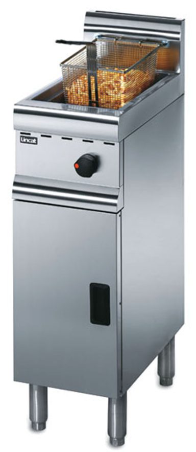 Lincat J5/P – Silverlink Propane Gas Free-standing Single Tank Fryer – 1 Basket – W 300 mm – 12.0 kW