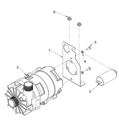 Rinse pump assembly (30011814)