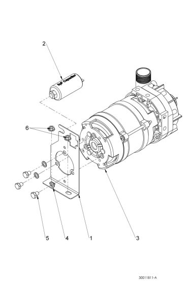 Rinse pump assembly (30011811)