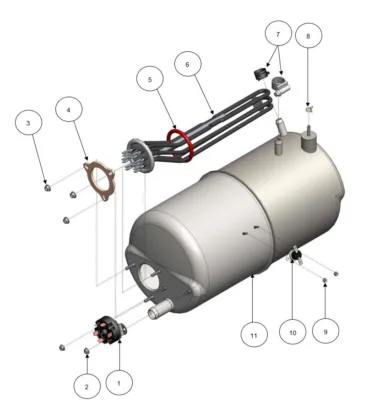 Rinse Tank (H957 Water Softener)