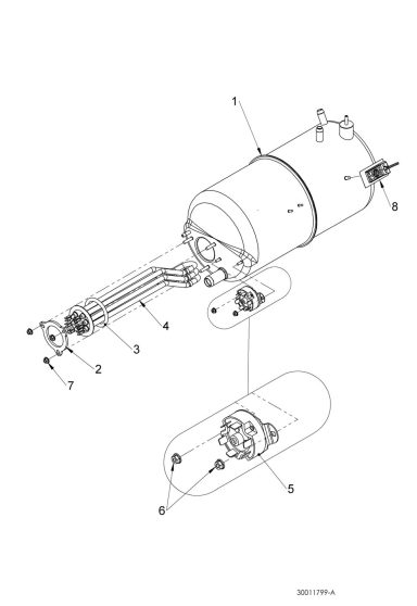 6kW Boiler Assembly WS 30011799-A