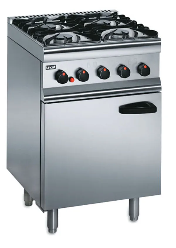 Lincat SLR6C/N 4 Burner Gas Range Oven