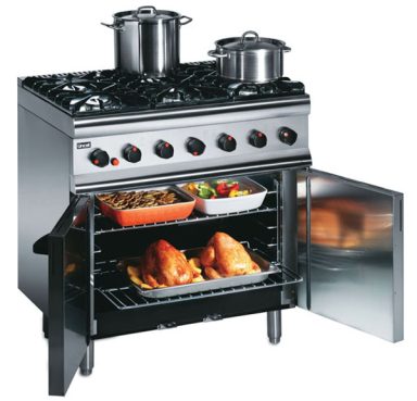 Lincat SLR9C/P 6 Burner Gas Range Oven