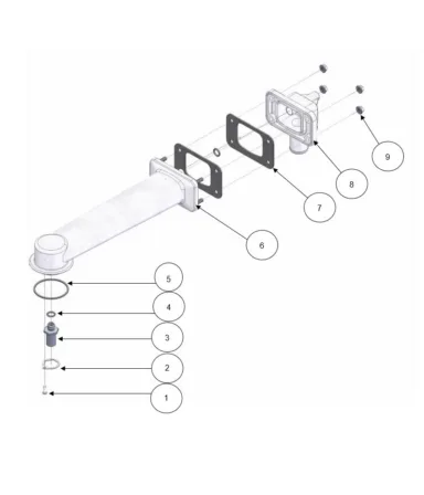 Top Wash & Rinse Manifold Assembly