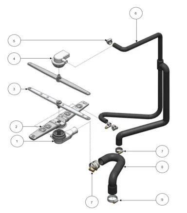 Wash & Rinse System- Glass washer