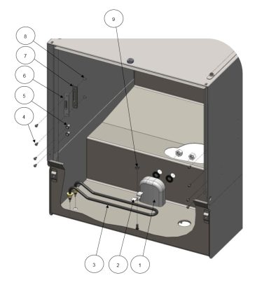 Wash Cabinet – Internal