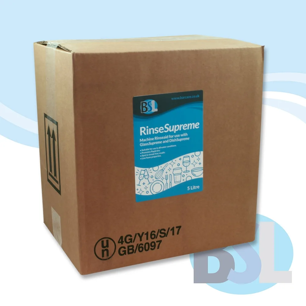 RinseSupreme Rapid Dry Premium Rinseaid 2 x 5 Litre bottle - Image 2