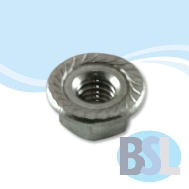 M6 nut – Flange