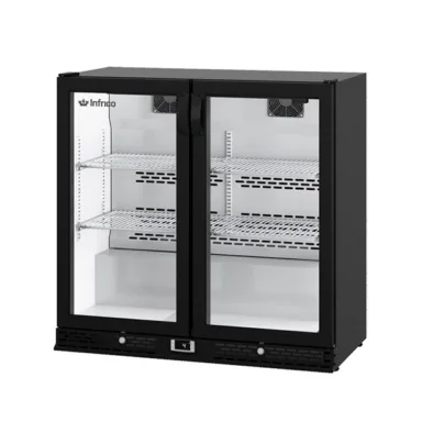 Infrico ZX2 double hinged door bottle cooler