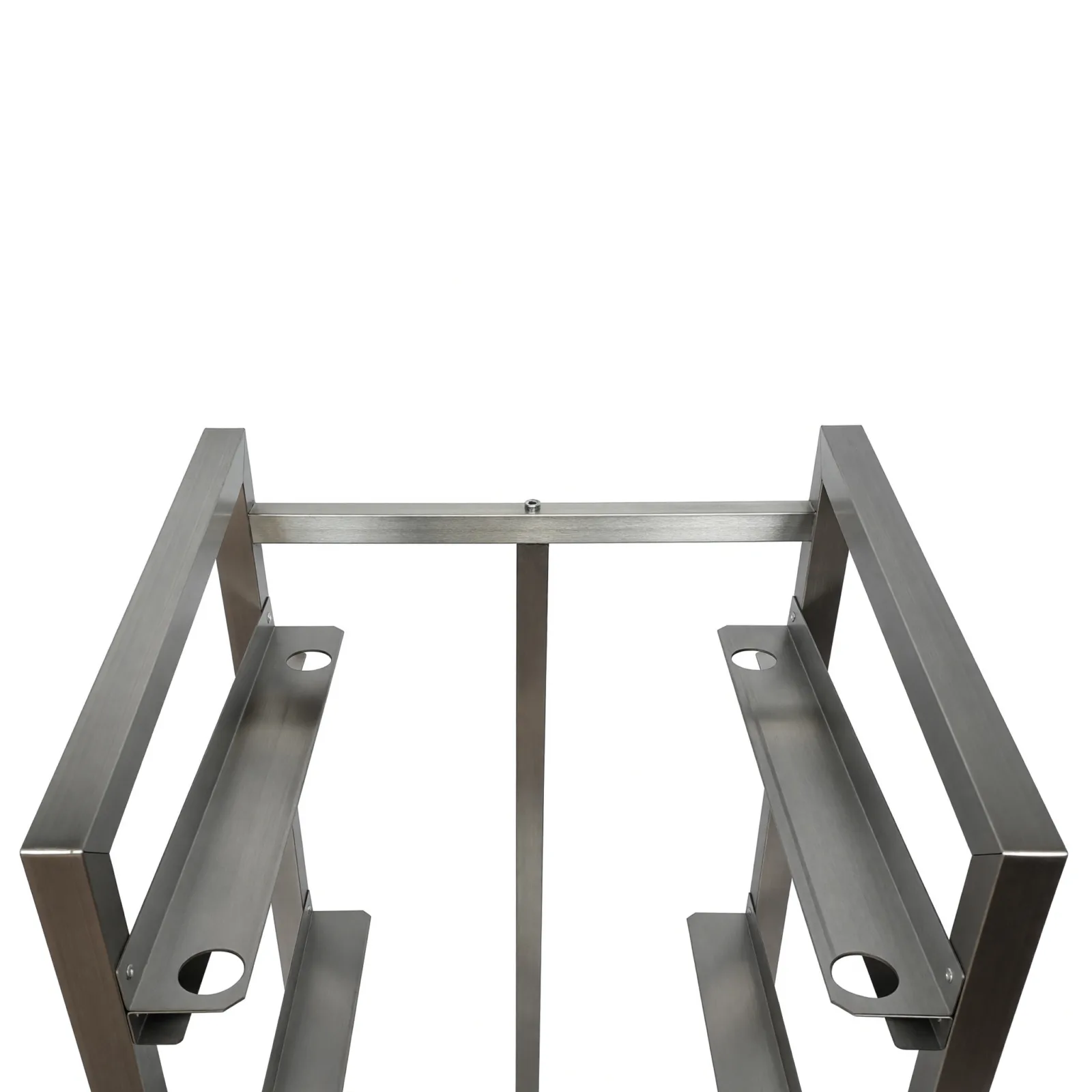 Stainless steel Stand for DriPod 400 Glass Dryer top elevation image