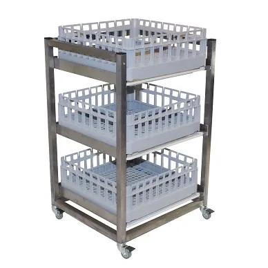 RACK45 basket rack with baskets image 1