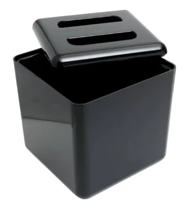 Square Ice Bucket (Black)