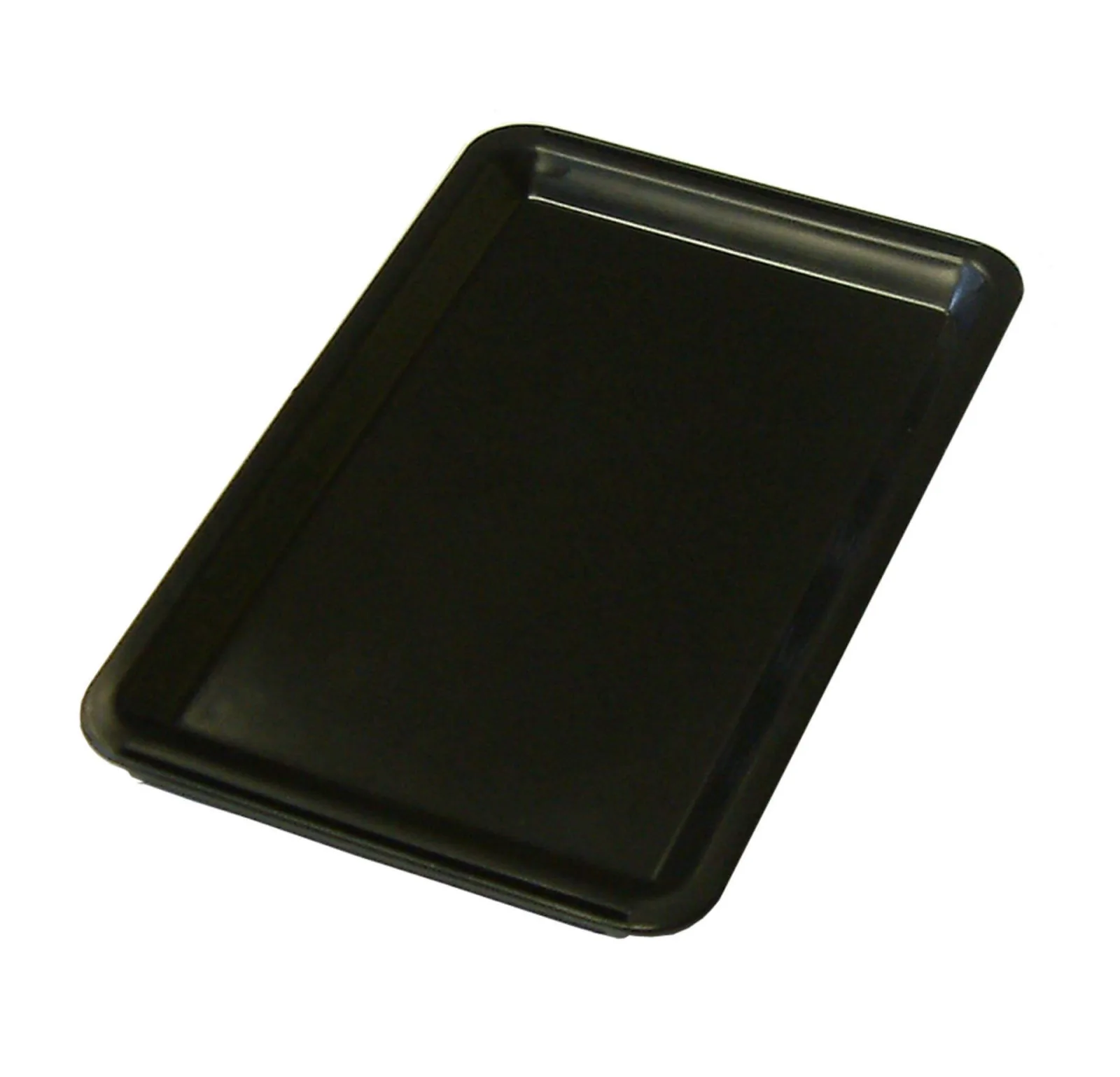 Black Plastic Tip Tray Plain