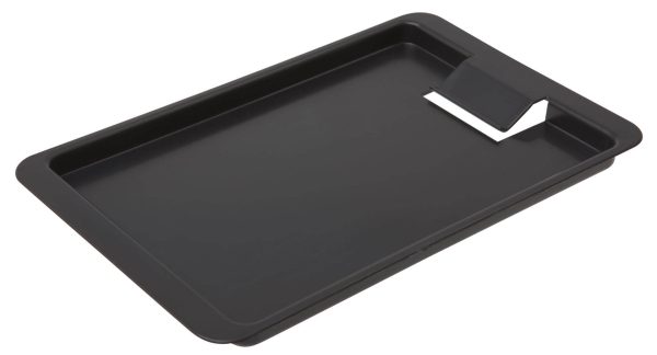 Black Plastic Tip Tray with Clip