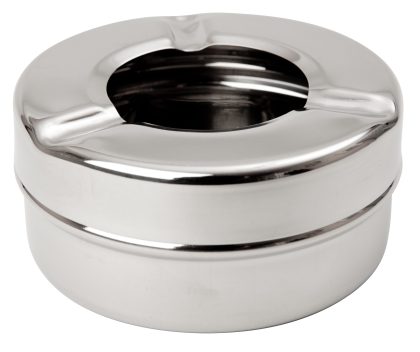 Ashtray Stainless Steel 3½” Windproof