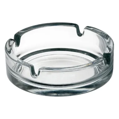Ashtray Small Stackable Glass  (Pack of 24)