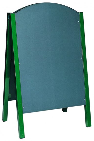 Green Metal Sided A-Board H1100mm x W680mm