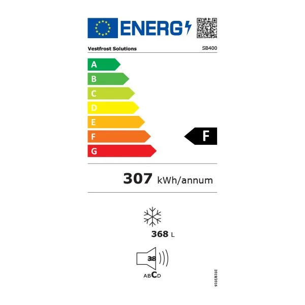 Vestfrost SB400 Low Energy Chest Freezer - Image 3