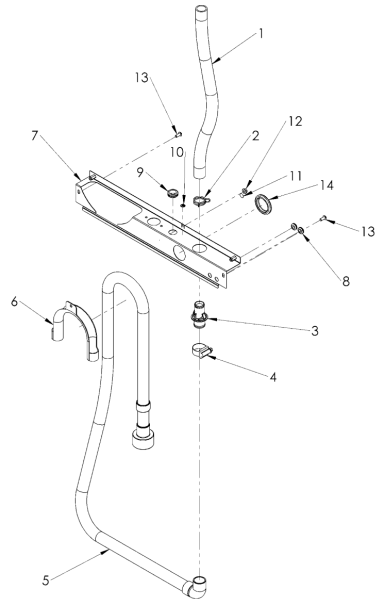 400mm Drain Connection (30015093)
