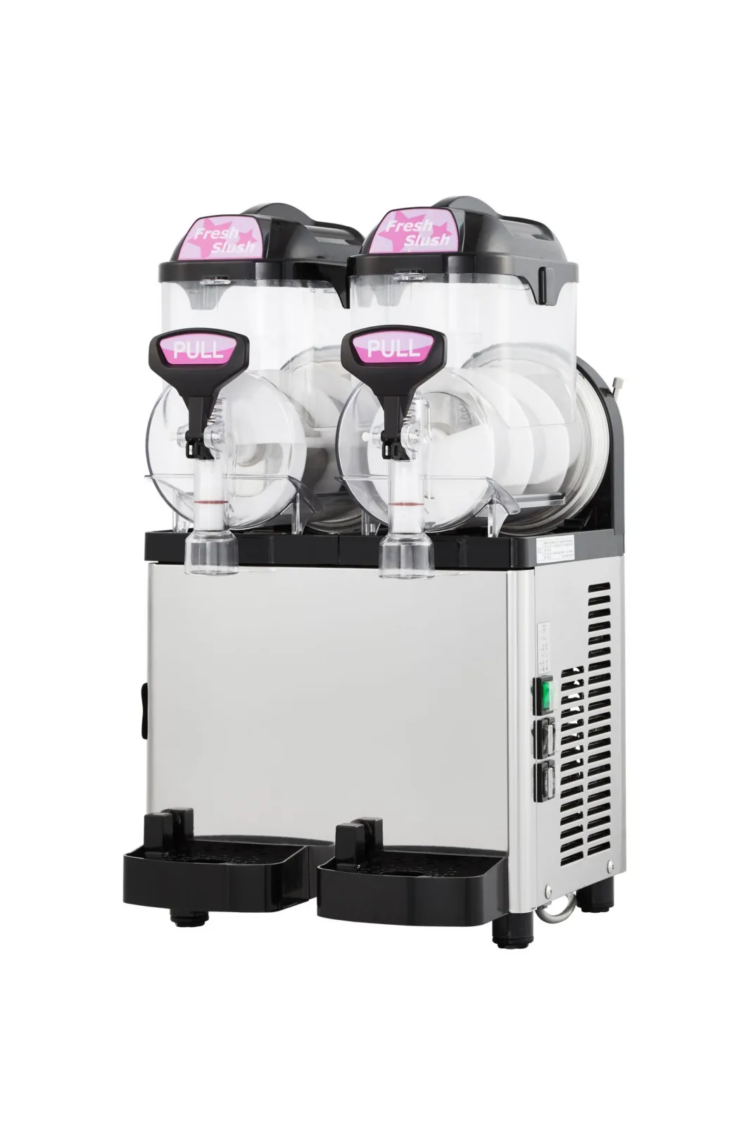 Blue Ice Mi7.5X2 twin tank slush machine side image