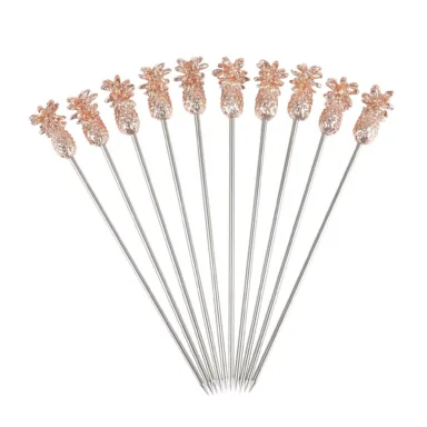 Pineapple Garnish Pick (10 Pack)