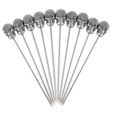 Skull Garnish Pick (10 Pack)