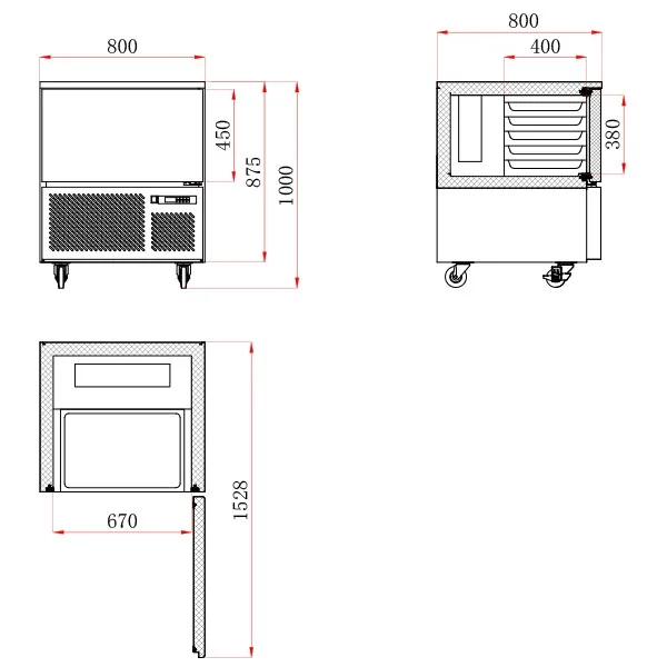 Blizzard BCF20-HC Blast Chiller/Freezer - Image 8