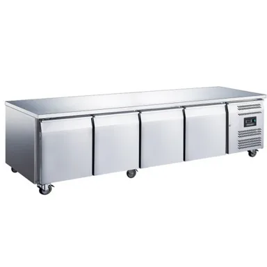 Blizzard HBC4NU 4 Door GN1/1 Counter without Upstand