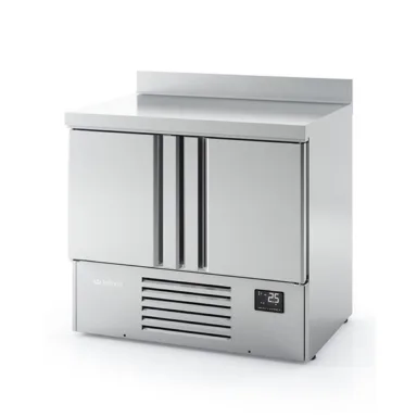 Infrico ME1000II Compact GN 2 Door Counter with Upstand