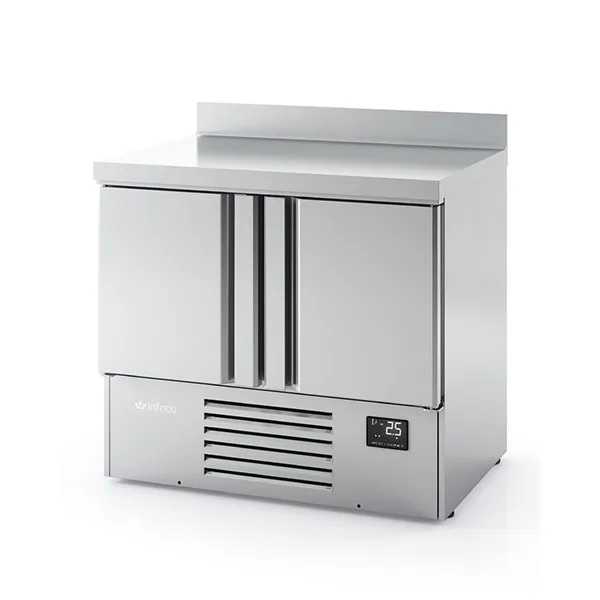 Infrico ME1000II Compact GN 2 Door Counter with Upstand